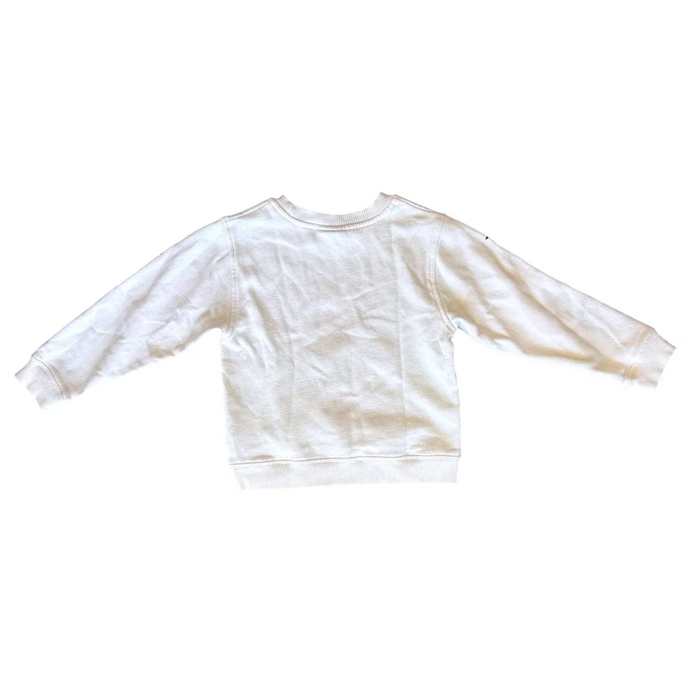 New York Knicks Kids Sweatshirt NBA Basketball Cream Children's Size Large/7